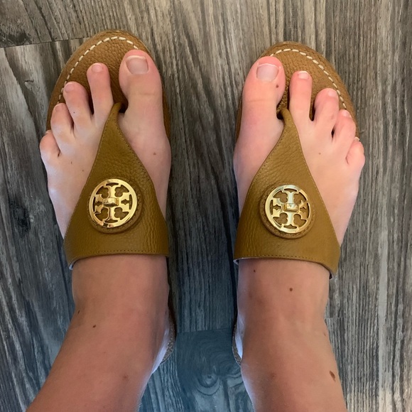 Tory Burch Shoes - Tan Tory Burch Sandals